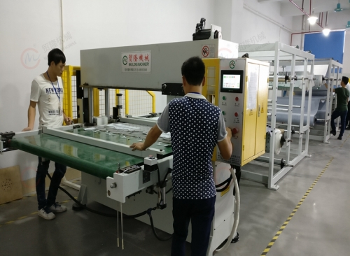 滿洲里全自動砂紙裁切生產線